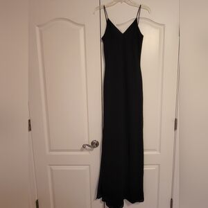 Vintage black evening gown